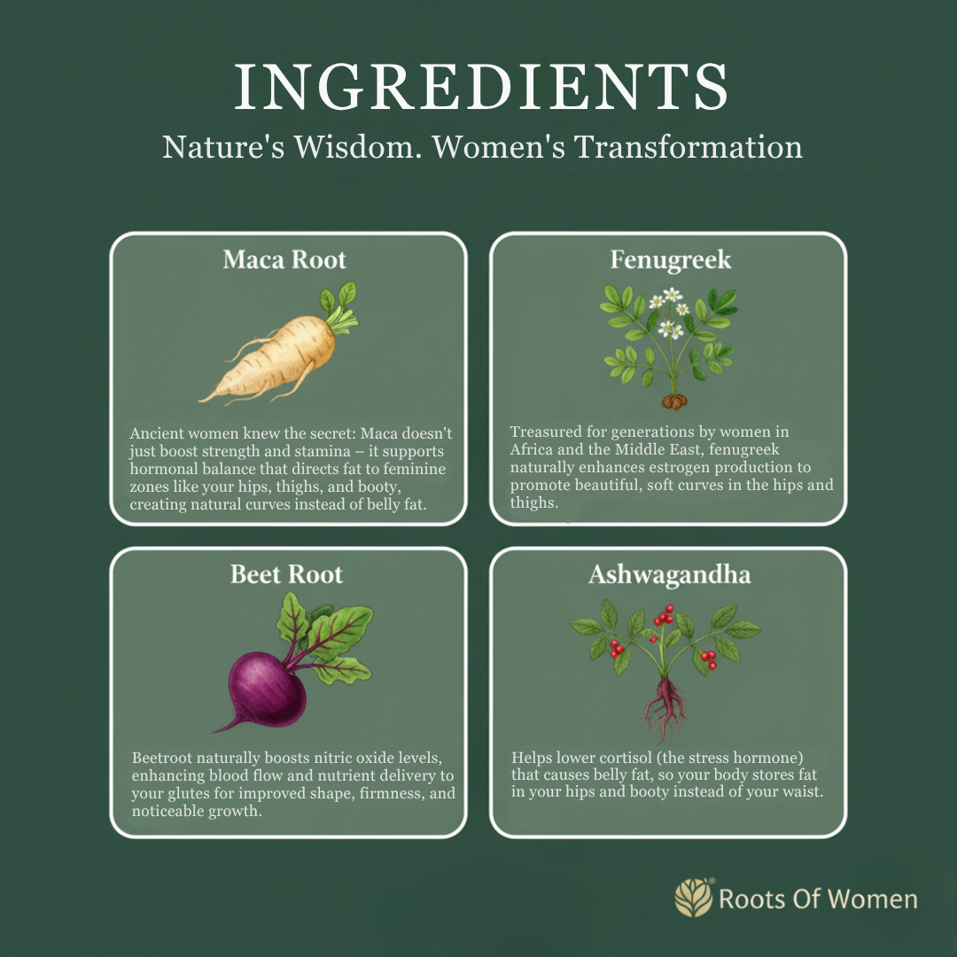 Roots Of Women | Red Maca Capsules